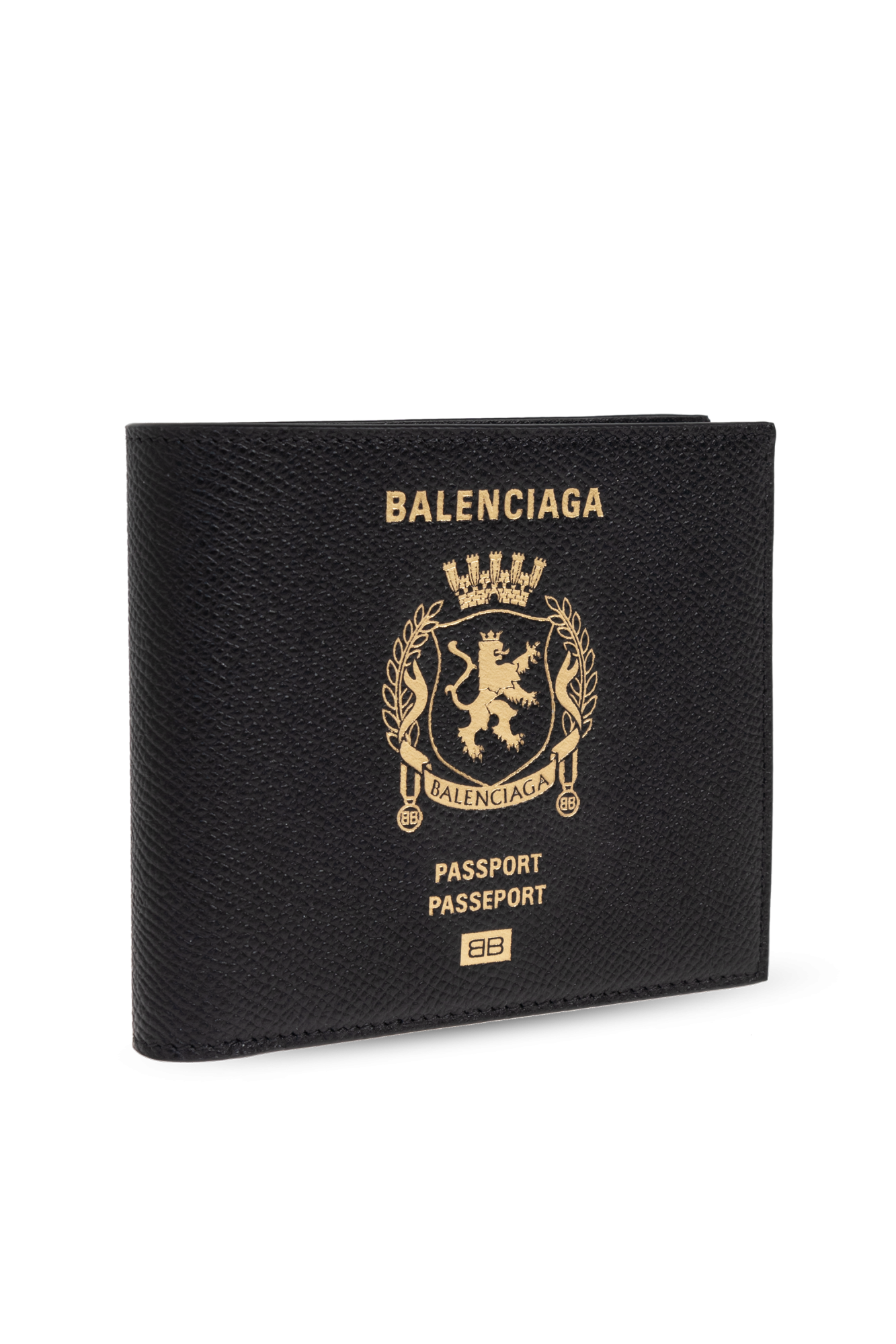 Balenciaga Leather wallet with print | Men's | Vitkac